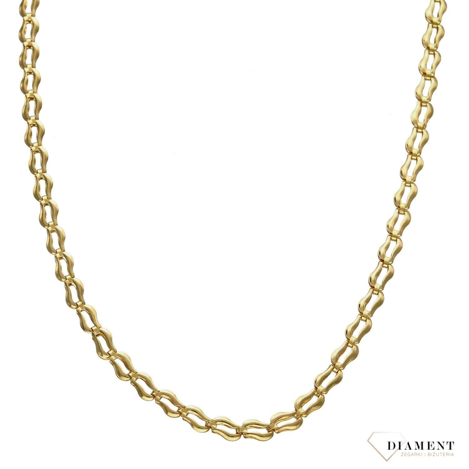 Złoty łańcuszek 585 o szerokości 3 mm DIA-LAN-1247-585 3mm.jpg